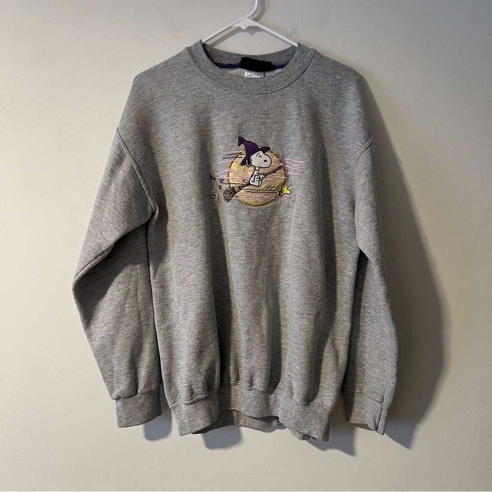 Vintage Snoopy Crewneck Embroidered